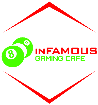 inFAMOUS Gaming Cafe logo